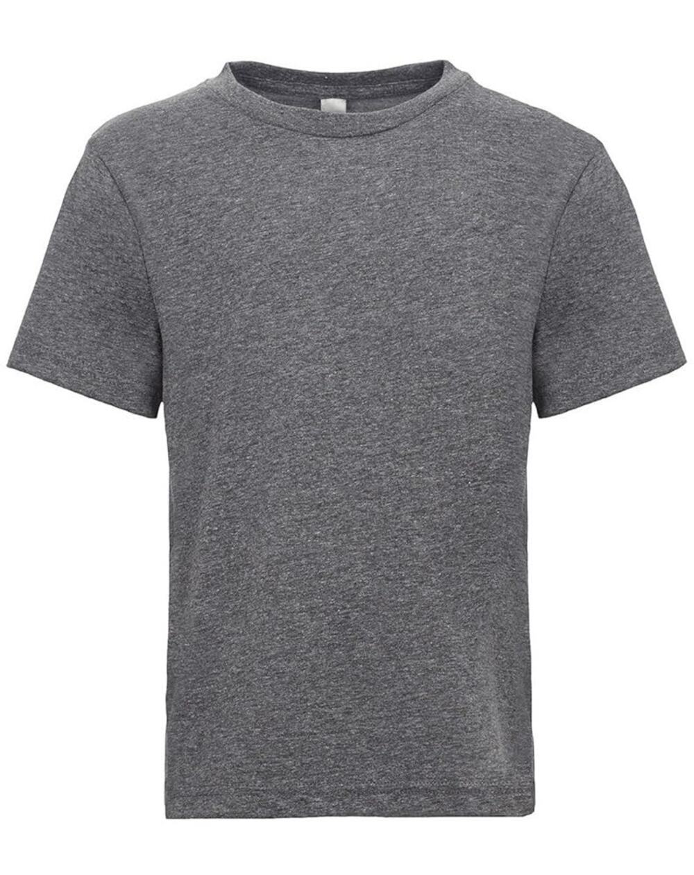 Alstyle Apparel & Activewear Heathered Gray Short Sleeve T-Shirt Youth Large